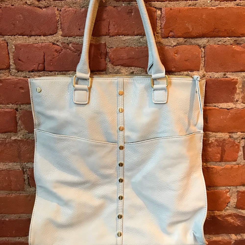 Soft mint green purse